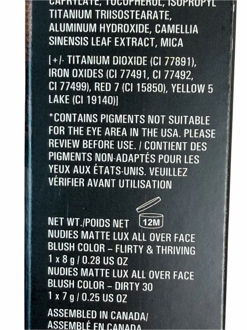 NWT NUDESTIX x GLAMZILLA Dirty 30 Blush Kit. Limited edition.